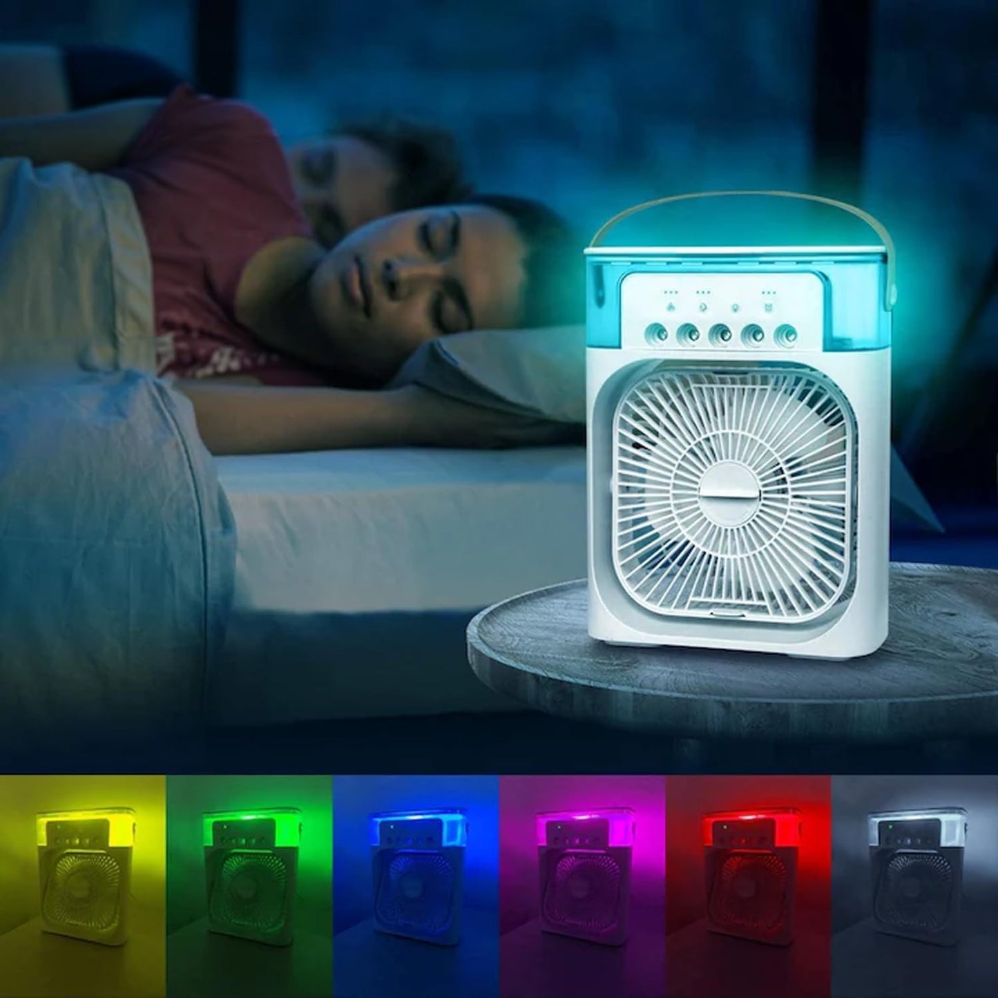 🧊 IceBreezy™ – Enfría, humidifica y ambienta tu verano