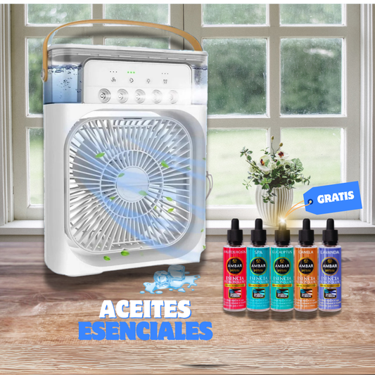 🧊 IceBreezy™ – Enfría, humidifica y ambienta tu verano