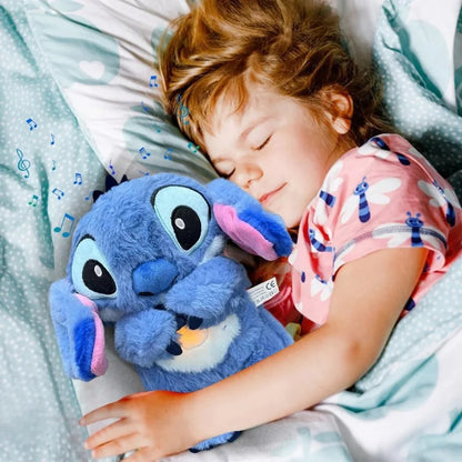 Peluche anti-estrés Kawaii Ohana con luz relajante para mejorar el sueño
