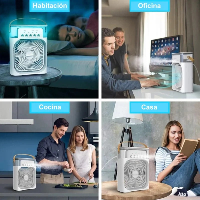 🧊 IceBreezy™ – Enfría, humidifica y ambienta tu verano